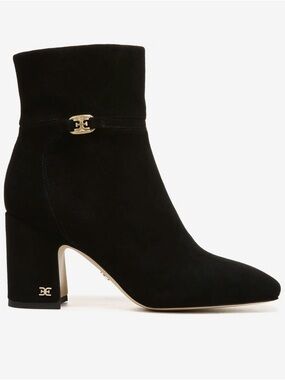 Sam Edelman Black Suede Florah Boots